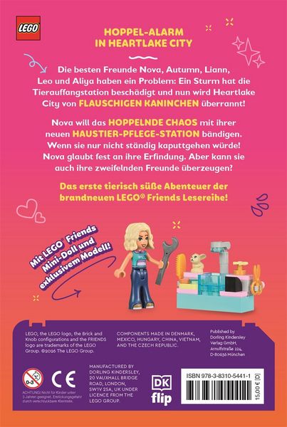 Produktbild: LEGO&reg; Friends Mission Tierrettung - Alarm im Hasenstall!
