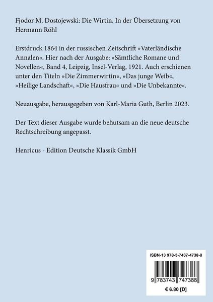Produktbild: Die Wirtin