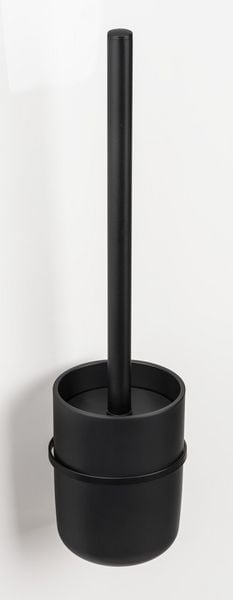 Produktbild: Turbo-Loc&reg; WC-Garnitur Mod. Carpino Schwarz, Befestigen ohne Bohren