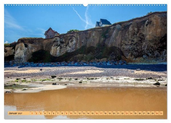 Produktbild: Die Normandie f&uuml;r Entdecker (hochwertiger Premium Wandkalender 2027 DIN A2 quer), Kunstdruck in Hochglanz