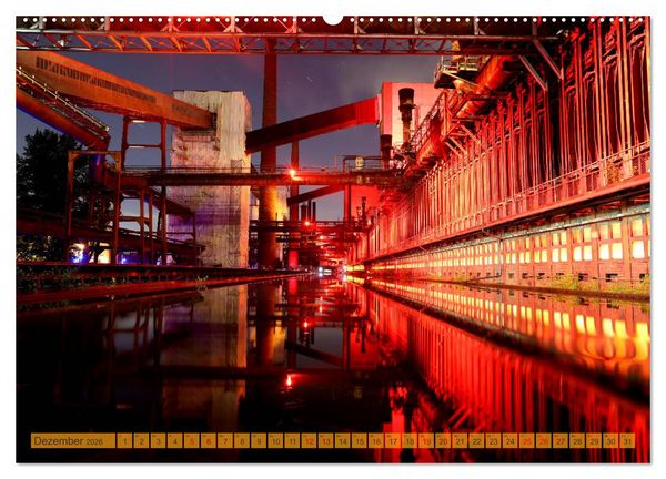 Produktbild: RUHRPOTT LICHTER (hochwertiger Premium Wandkalender 2026 DIN A2 quer), Kunstdruck in Hochglanz