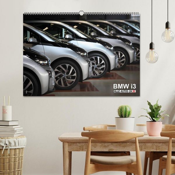 Produktbild: BMW i3 (Wandkalender 2027 DIN A2 quer), CALVENDO Monatskalender