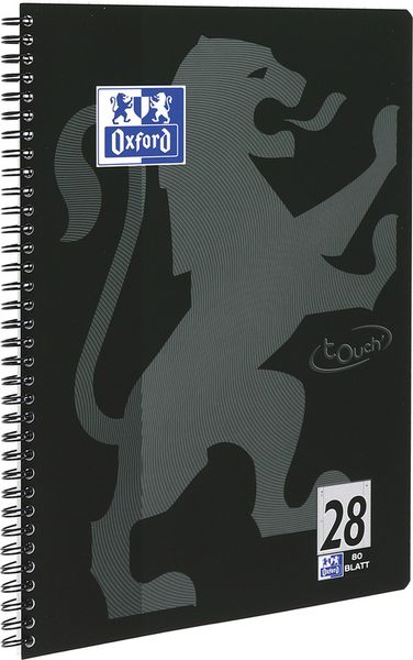 Produktbild: Collegeblock TOUCH A4 ka. schw