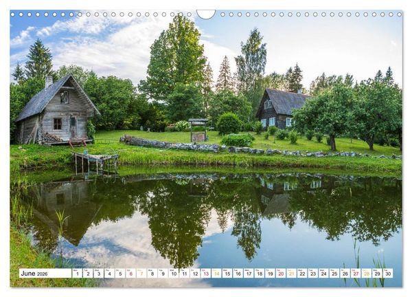 Produktbild: Four seasons in Estonia (Wall Calendar 2026 DIN A3 landscape), CALVENDO 12 Month Wall Calendar