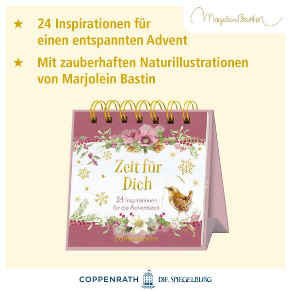 Produktbild: Mini-Tisch-Adventskalender &ndash; Zeit f&uuml;r Gl&uuml;ck