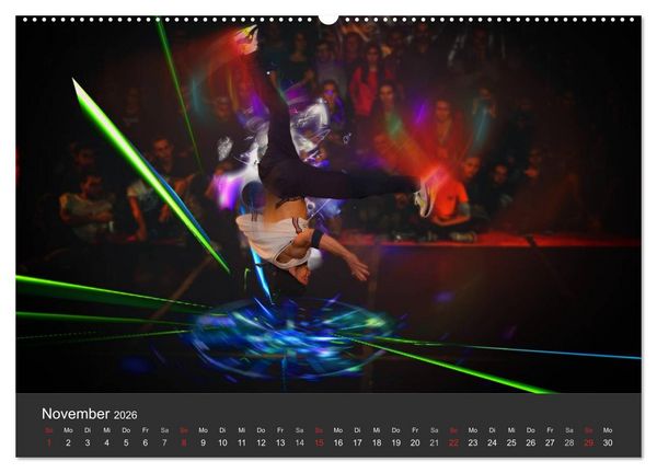 Produktbild: Break Dance B-boys & B-girls (Wandkalender 2026 DIN A2 quer), CALVENDO Monatskalender