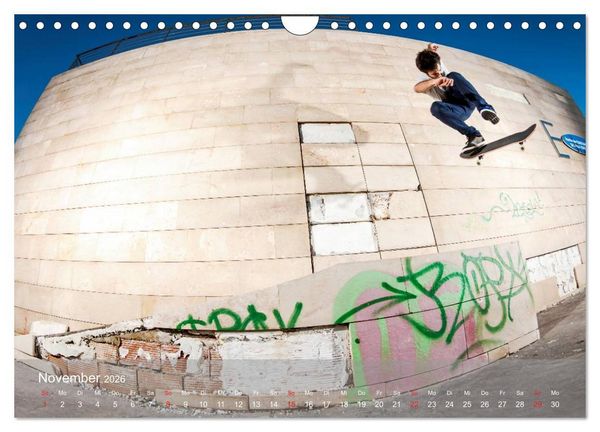 Produktbild: THIS IS SKATEBOARDING 2026 (Wandkalender 2026 DIN A4 quer), CALVENDO Monatskalender