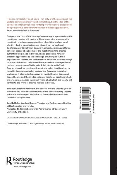 Produktbild: Contemporary Theatres in Europe