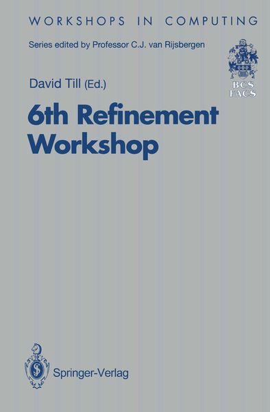 Produktbild: 6th Refinement Workshop