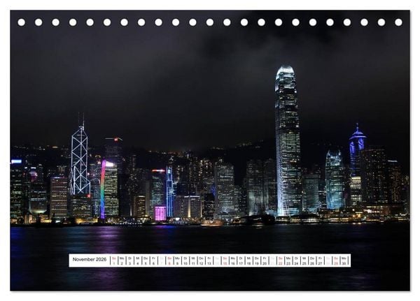 Produktbild: Hong Kong 2026 (Tischkalender 2026 DIN A5 quer), CALVENDO Monatskalender