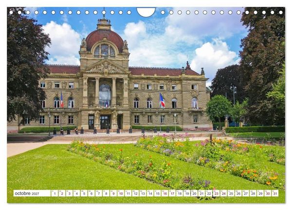 Produktbild: Strasbourg - Ville d'histoire et de charme au c&oelig;ur de l'Europe (Calendrier mural 2027 DIN A4 vertical), CALVENDO calendrier mensuel