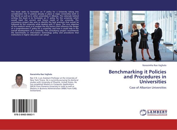 Produktbild: Benchmarking it Policies and Procedures in Universities