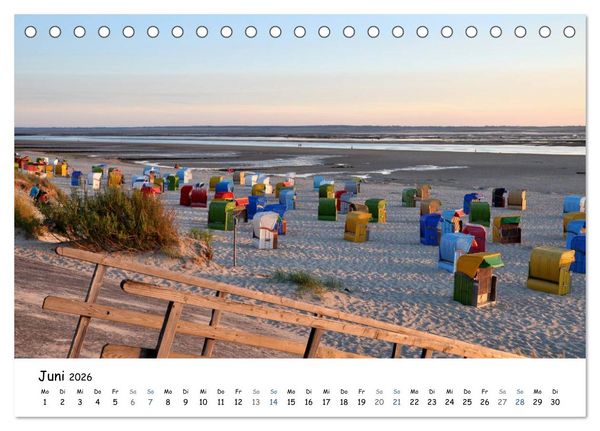 Produktbild: F&ouml;hr und Halligwelt 2026 (Tischkalender 2026 DIN A5 quer), CALVENDO Monatskalender