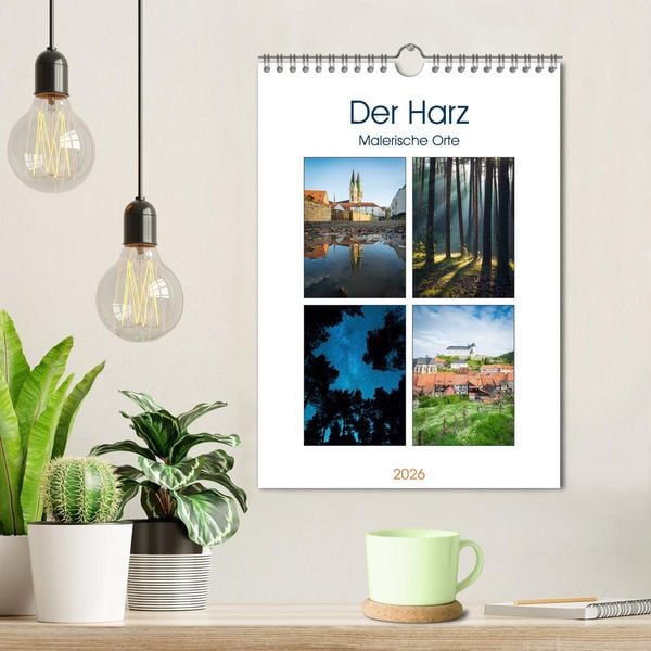 Produktbild: Der Harz - Malerische Orte (Wandkalender 2026 DIN A4 hoch), CALVENDO Monatskalender