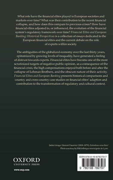 Produktbild: Financial Elites and European Banking