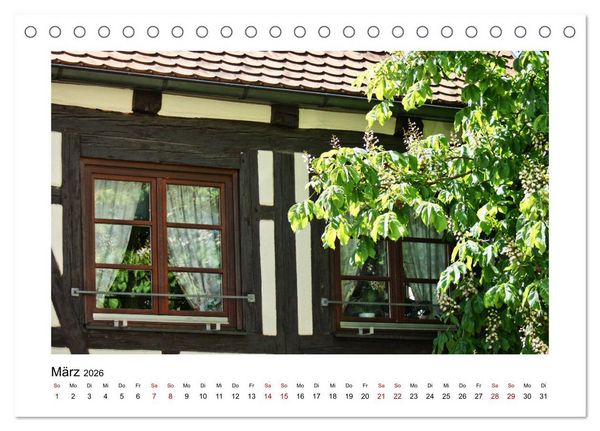 Produktbild: Wei&szlig;enhorn (Tischkalender 2026 DIN A5 quer), CALVENDO Monatskalender