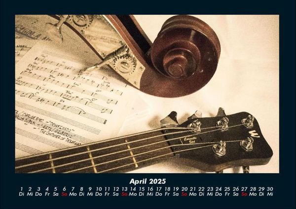 Produktbild: Musik 2025 Fotokalender DIN A4