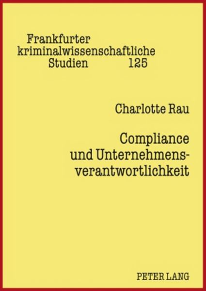 Produktbild: Compliance und Unternehmensverantwortlichkeit