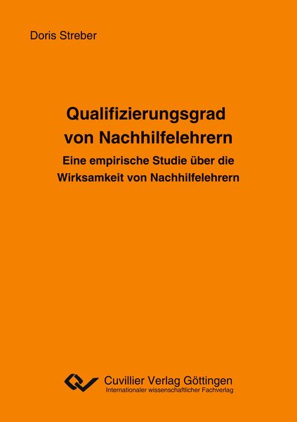 Produktbild: Qualifizierungsgrad von Nachhilfelehrern