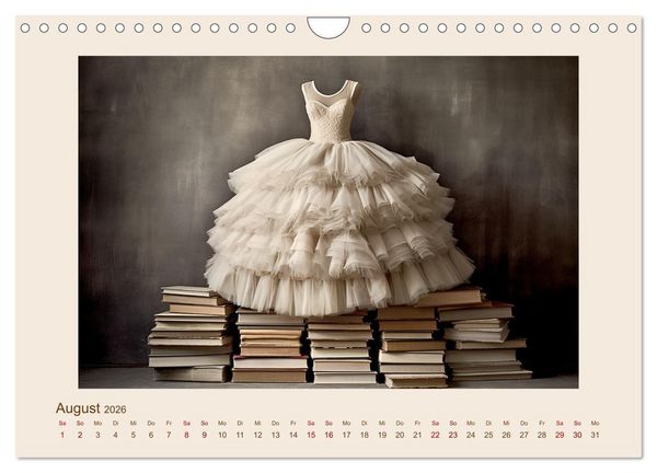 Produktbild: B&uuml;cherzauber (Wandkalender 2026 DIN A4 quer), CALVENDO Monatskalender