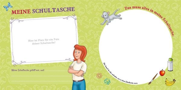 Produktbild: Bibi & Tina: Ab heute bin ich Schulkind! Mein Erinnerungsalbum zum Schulanfang