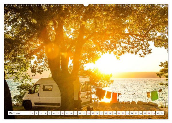 Produktbild: Abenteuer Camping Balkan (Wandkalender 2026 DIN A2 quer), CALVENDO Monatskalender