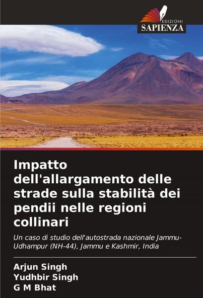 Produktbild: Impatto dell'allargamento delle strade sulla stabilit&agrave; dei pendii nelle regioni collinari
