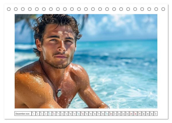 Produktbild: Traumhafte Versuchung (Tischkalender 2026 DIN A5 quer), CALVENDO Monatskalender