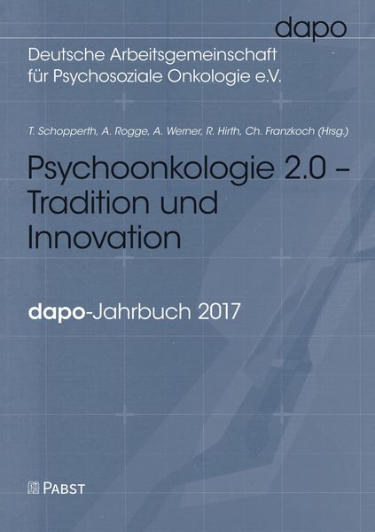 Produktbild: Psychoonkologie 2.0 - Tradition und Innovation