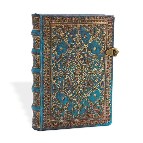 Produktbild: Hardcover Notizbuch Azurblau, Mini, Liniert
