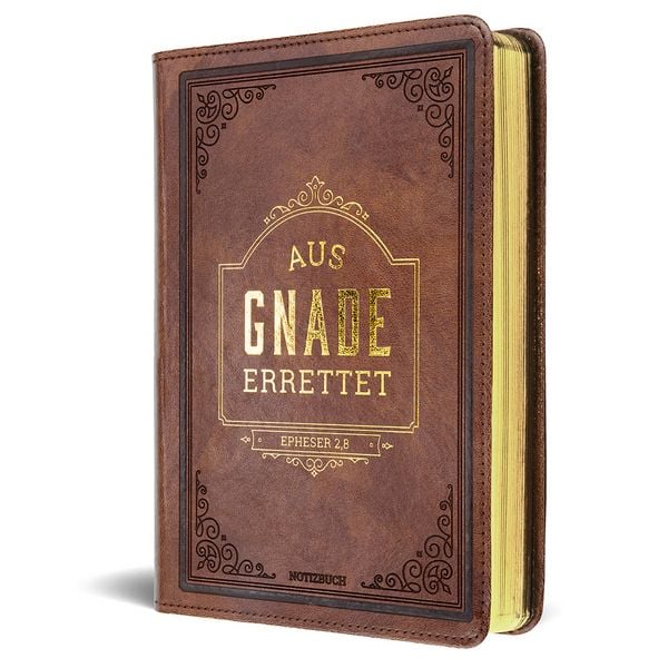 Produktbild: Notizbuch: Aus Gnade errettet