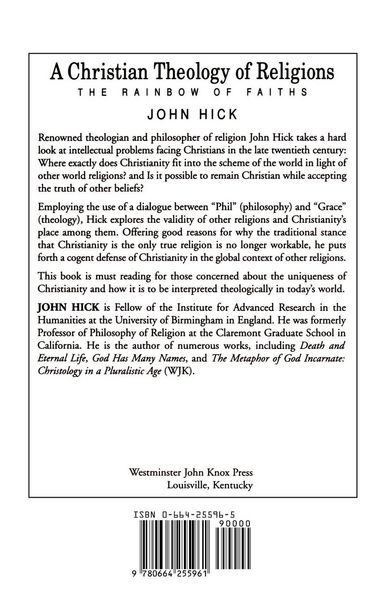 Produktbild: A Christian theology of religions