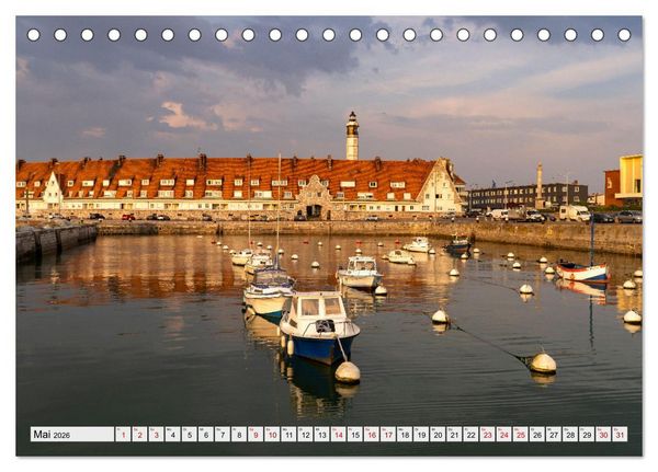 Produktbild: Frankreich - Calais und die Opalk&uuml;ste (Tischkalender 2026 DIN A5 quer), CALVENDO Monatskalender