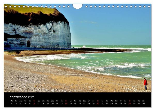 Produktbild: MA NORMANDIE (Calendrier mural 2026 DIN A4 vertical), CALVENDO calendrier mensuel