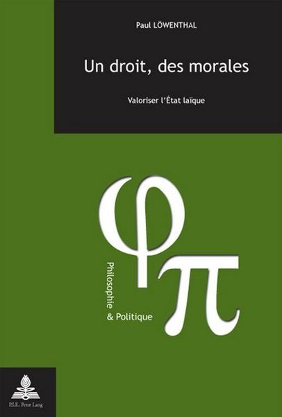 Produktbild: L&ouml;wenthal, P: Droit, des morales
