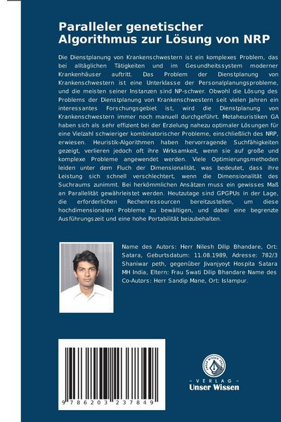 Produktbild: Paralleler genetischer Algorithmus zur L&ouml;sung von NRP