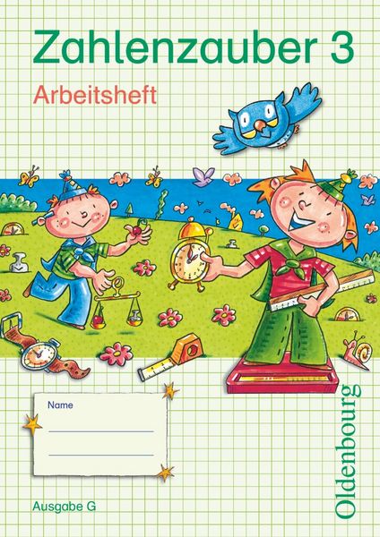 Produktbild: Zahlenzauber - Mathematik f&uuml;r Grundschulen - Ausgabe G f&uuml;r Baden-W&uuml;rttemberg, Hessen, Rheinland-Pfalz und Saarland - 2010 - 3. Schuljahr