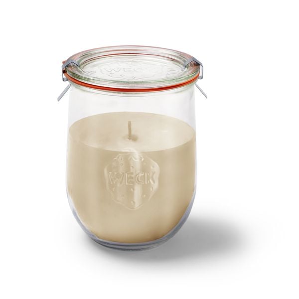 Produktbild: Duftkerze Vanille & Nuss, Großes Glas