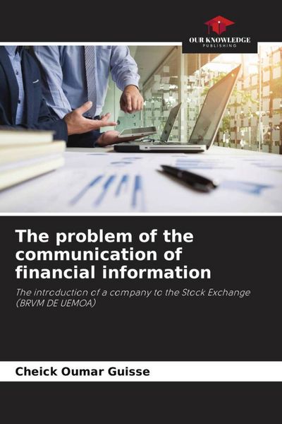 Produktbild: The problem of the communication of financial information