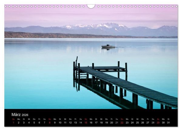 Produktbild: Unser Bayern (Wandkalender 2026 DIN A3 quer), CALVENDO Monatskalender