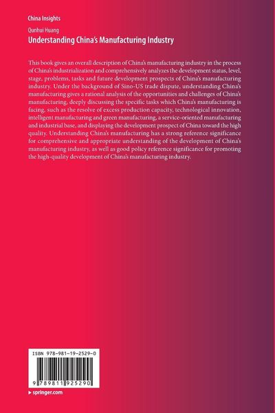 Produktbild: Understanding China's Manufacturing Industry