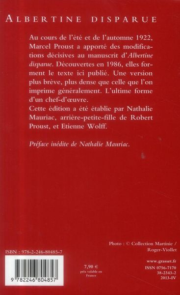 Produktbild: A la recherche du temps perdu