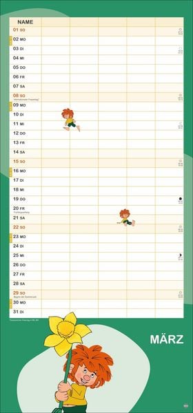 Produktbild: Pumuckl Familienplaner 2026