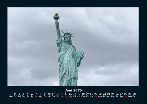 Produktbild: New York 2026 Fotokalender DIN A4