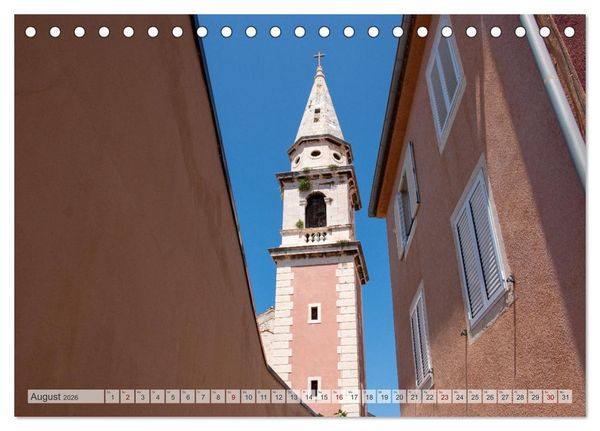 Produktbild: Zadar - R&ouml;mische Metropole in Kroatien (Tischkalender 2026 DIN A5 quer), CALVENDO Monatskalender