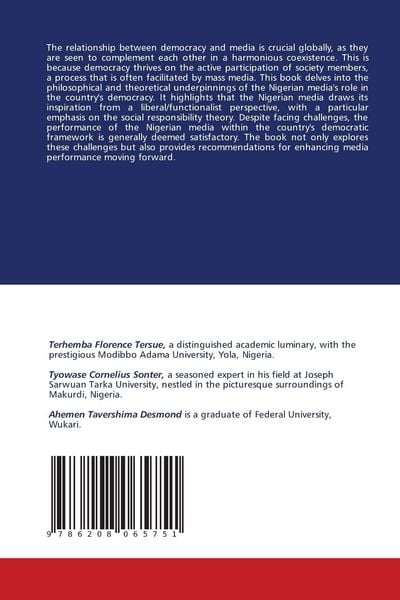 Produktbild: Nigeria's Media Dynamics: Foundations and Challenges in Democracy