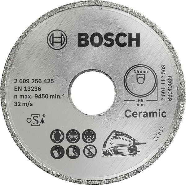 Bosch Accessories 2609256425 Diamanttrennscheibe Durchmesser 65mm 1St.