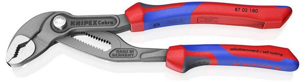Produktbild: Knipex-Werk Cobra-Wasserp.-Zange 87 02 180