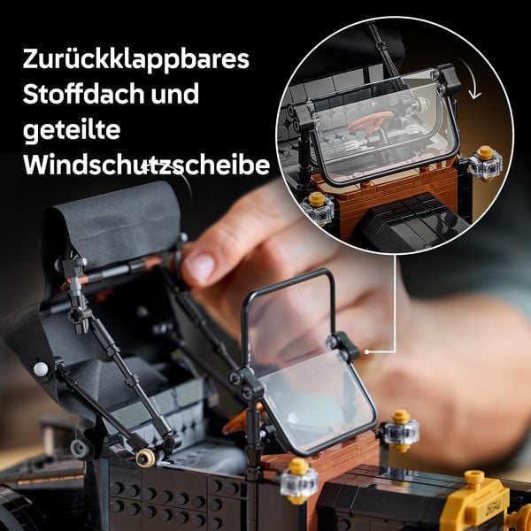 Produktbild: LEGO Icons 11376 Ford Model T, Deko-Oldtimer, Modellbau f&uuml;r Erwachsene
