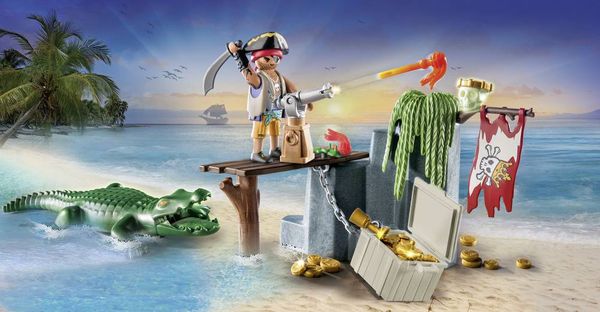 Produktbild: 71473 Pirat mit Alligator